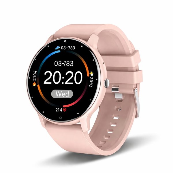 Montre connectée fitness étanche avec fréquence cardiaque